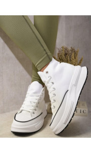 ΛΕΥΚΑ ΔΙΠΑΤΑ SNEAKERS  - GAL