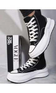 ΜΑΥΡΑ ΔΙΠΑΤΑ SNEAKERS - GAL
