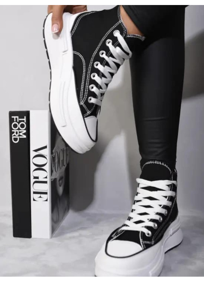 BLACK SNEAKERS - GAL
