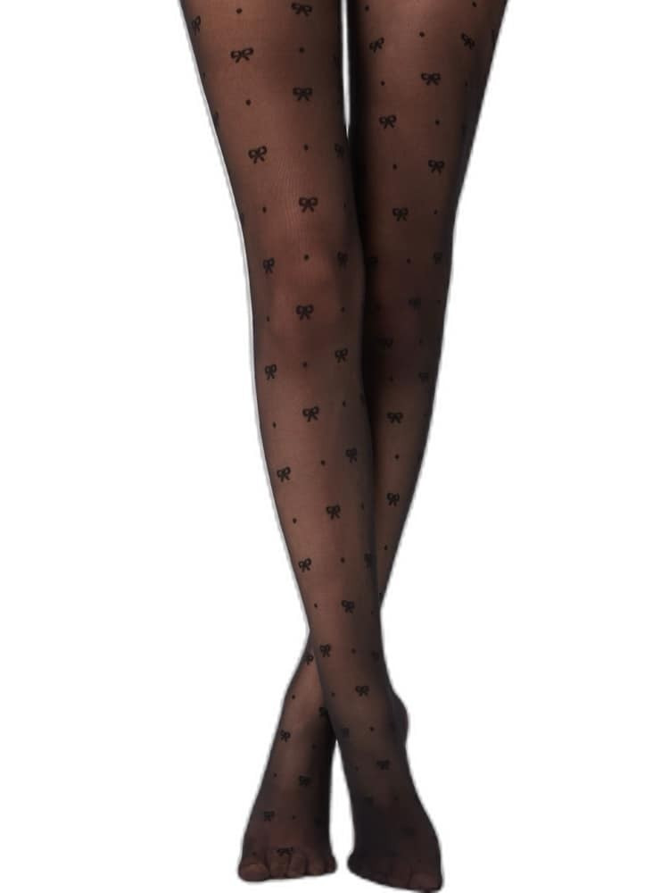 TIGHTS WITH BOWS - BOWS