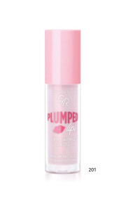 GOLDEN ROSE LIP GLOSS - PLUMPED LIPS