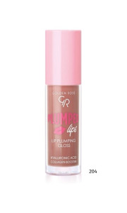 GOLDEN ROSE LIP GLOSS - PLUMPED LIPS