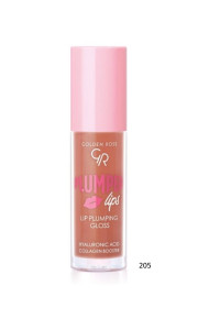 GOLDEN ROSE LIP GLOSS - PLUMPED LIPS