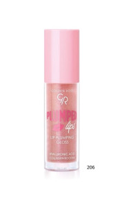 GOLDEN ROSE LIP GLOSS - PLUMPED LIPS