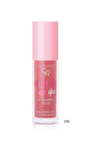 GOLDEN ROSE LIP GLOSS - PLUMPED LIPS
