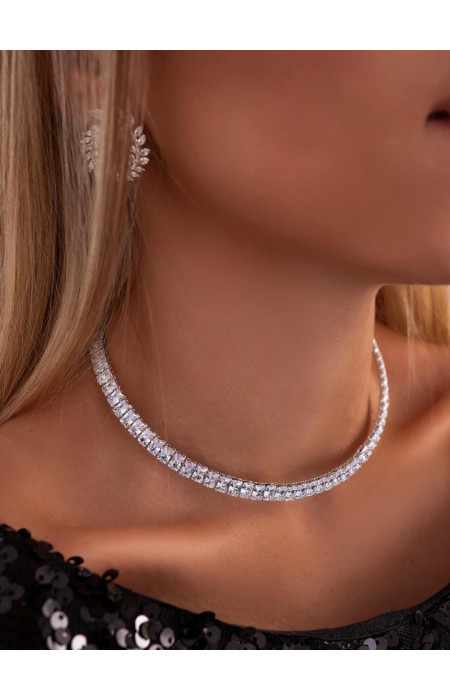 SILVER CHOKER - HARPER