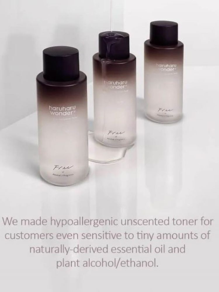HARUHARU WONDER  BLACK RICE HYALURONIC TONER