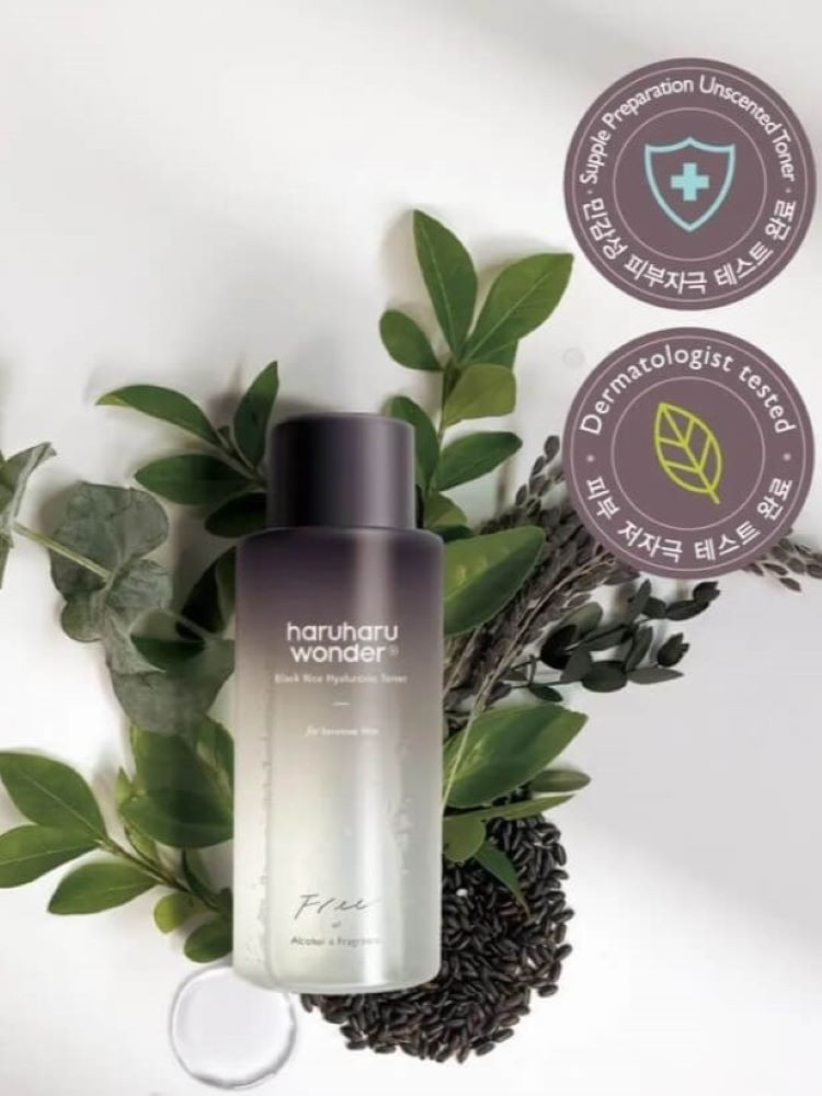 HARUHARU WONDER  BLACK RICE HYALURONIC TONER