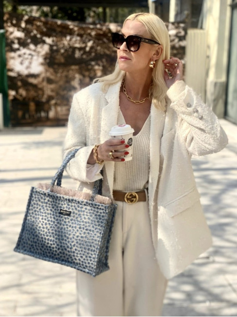 SORENA CYCLADES MEDIUM TOTE BAG
