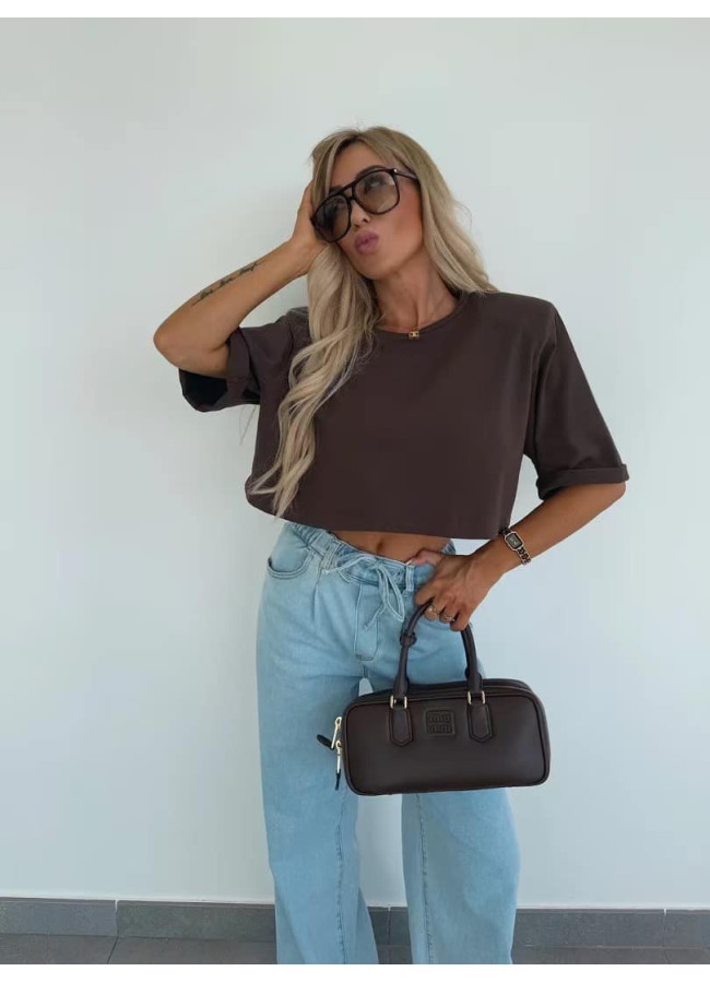 CROP T-SHIRT - LETISA