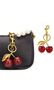 ΜΠΡΕΛΟΚ CHARM BAG - CHERRIE