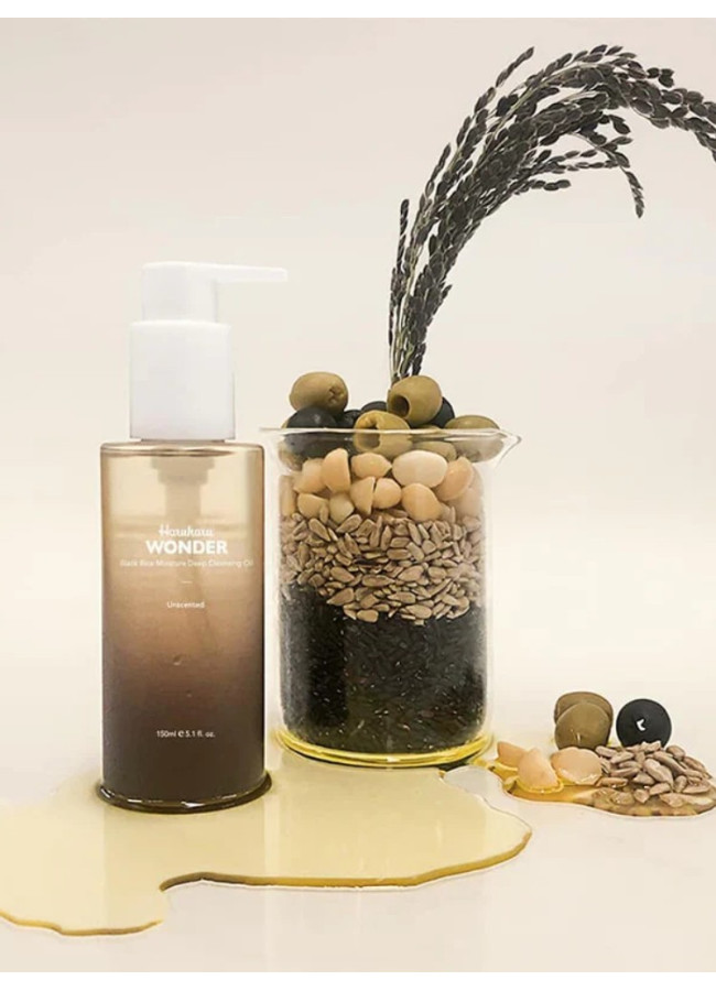 HARUHARU WONDER BLACK RICE MOISTURE DEEP CLEANSING OIL