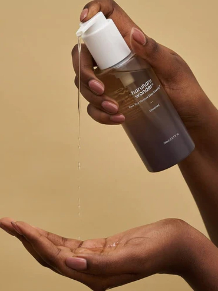 HARUHARU WONDER BLACK RICE MOISTURE DEEP CLEANSING OIL
