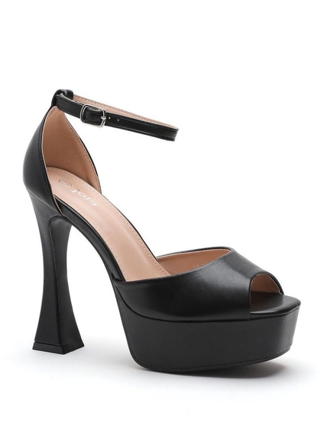BLACK SANDALS - RICH