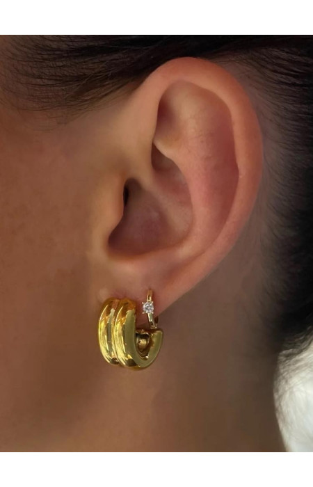 DOUBLE EARRINGS - PILAS