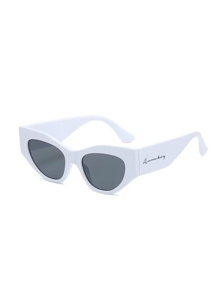 ANNAKEY MONIKA WHITE SUNGLASSES
