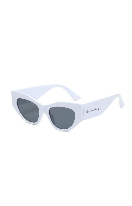 ANNAKEY MONIKA WHITE SUNGLASSES