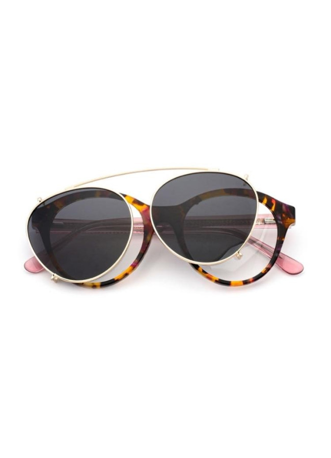 ANNAKEY CARLY PINK CLIP ON SUNGLASSES