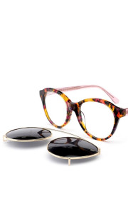 ANNAKEY CARLY PINK CLIP ON SUNGLASSES