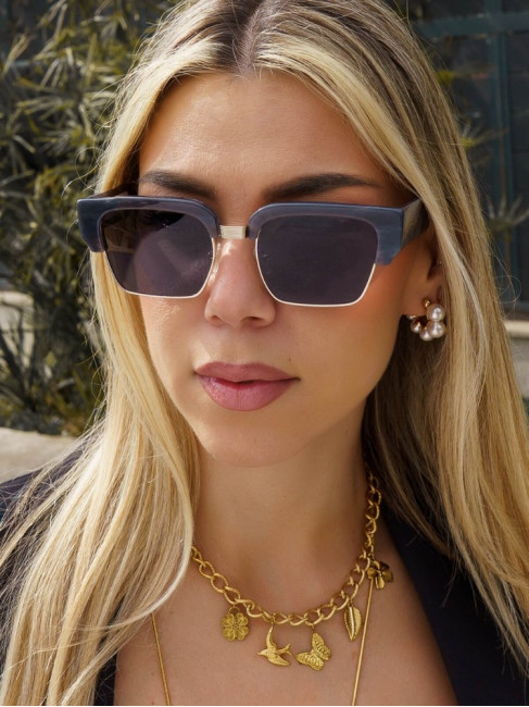ANNAKEY CELESTE GREY SUNGLASSES