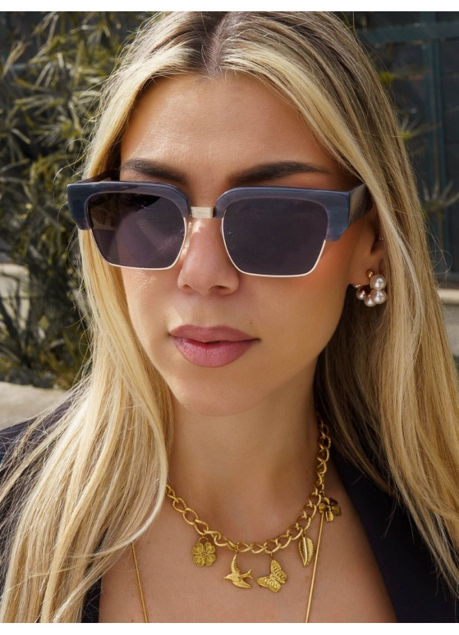 ANNAKEY CELESTE GREY SUNGLASSES
