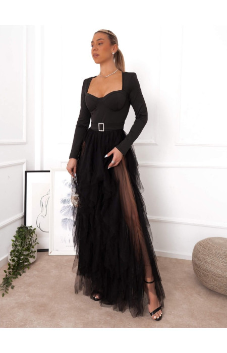 BLACK SWAN TULLE DRESS