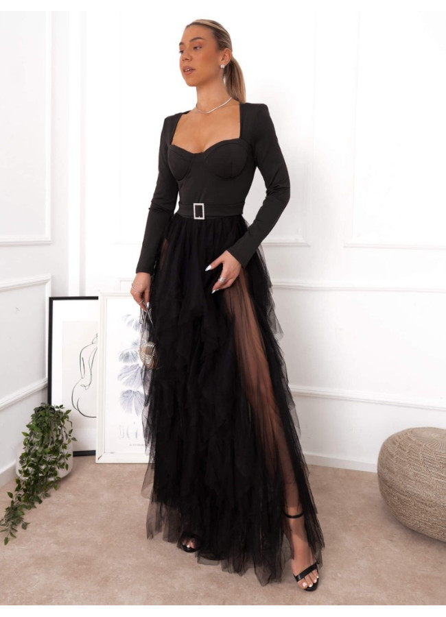 BLACK SWAN TULLE DRESS
