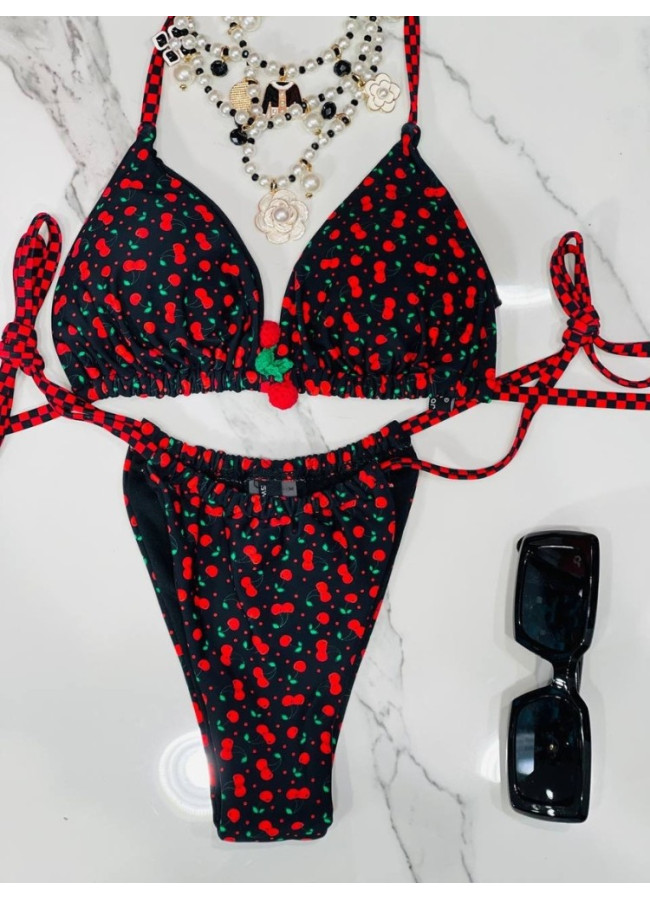 BLACK BIKINI CHERRY - CHERRY