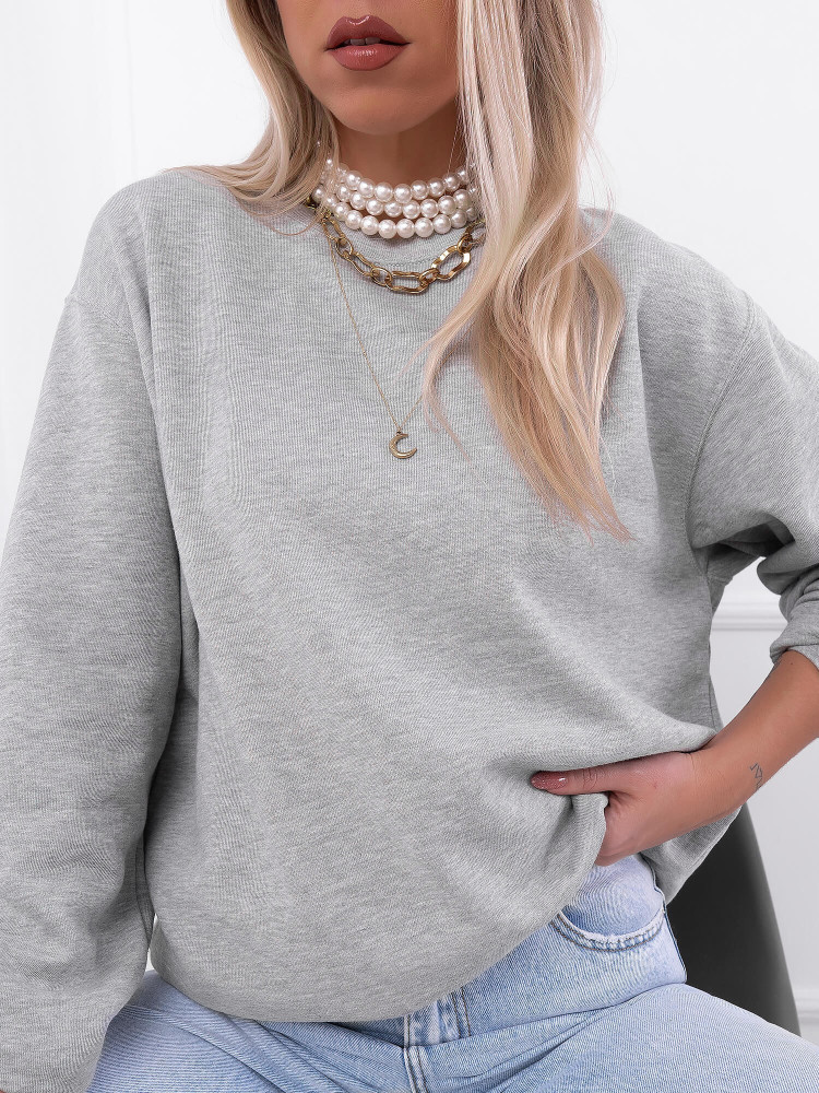 GREY SWEATSHIRT - ANASTASIA