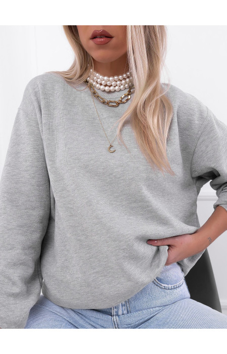 GREY SWEATSHIRT - ANASTASIA