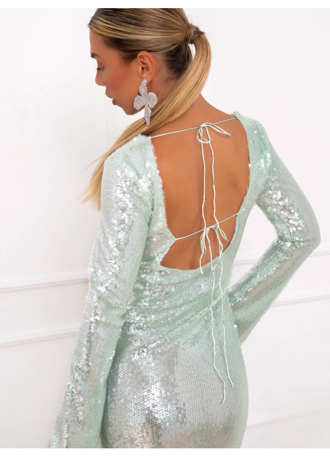 MINT DRESS SEQUIN MERMAID