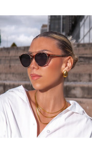 ANNAKEY CARLY PINK CLIP ON SUNGLASSES