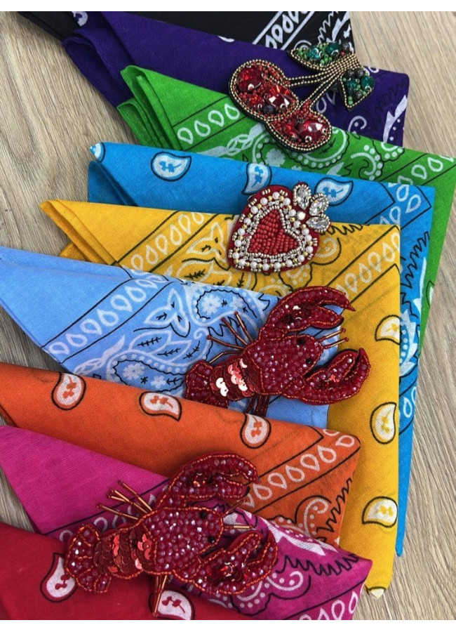 BANDANA PIN SET - CREATIVE