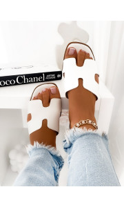 SAGE WHITE SLIPPERS
