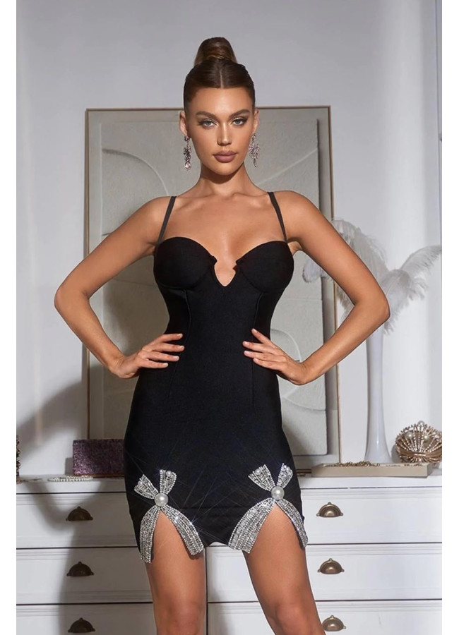 MINI DRESS BANDAGE - CELEBRITY