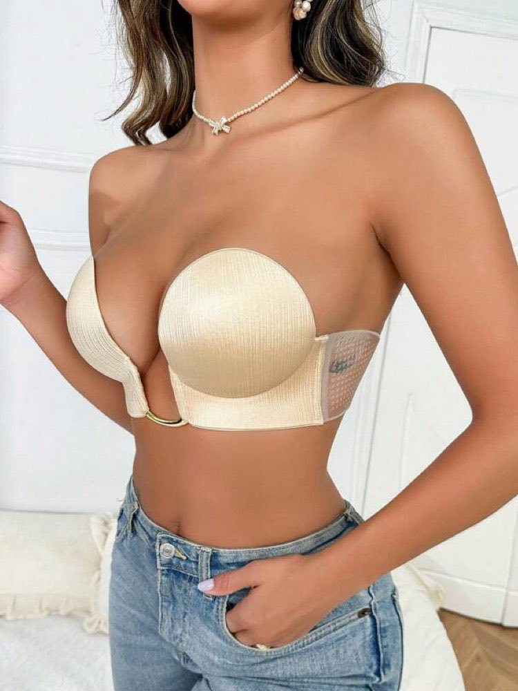 BEIGE  JEWEL V BRA