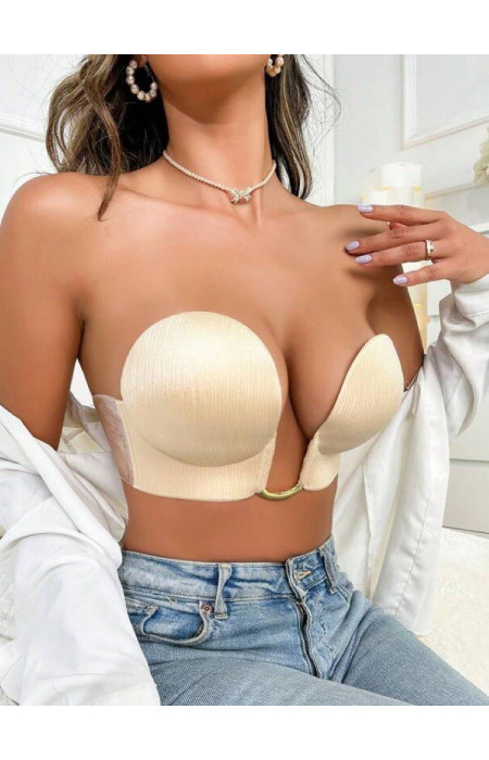 BEIGE  JEWEL V BRA