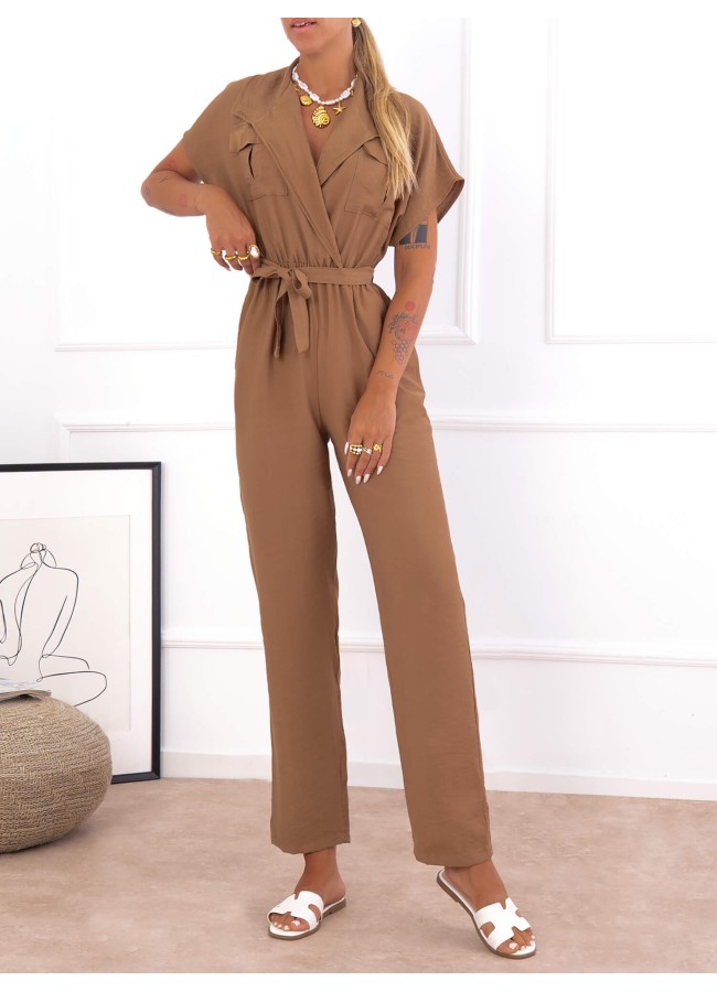 CAMEL JUMPSUIT - RODANTHI