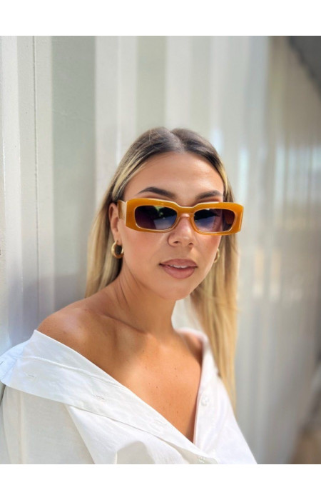 ANNAKEY ESTER CARAMEL SUNGLASSES