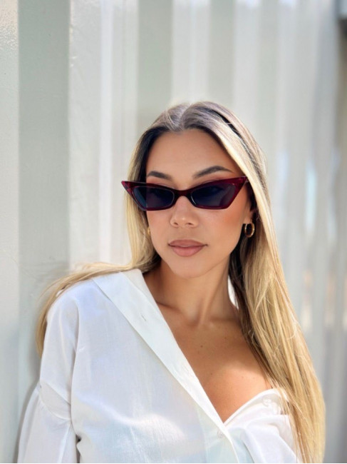 ANNAKEY FIVI MAGENTA SUNGLASSES