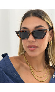 ANNAKEY LOTTIE LEOPARD SUNGLASSES