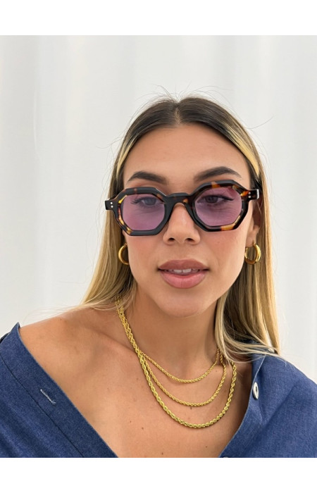 ANNAKEY NOVA LEOPARD SUNGLASSES