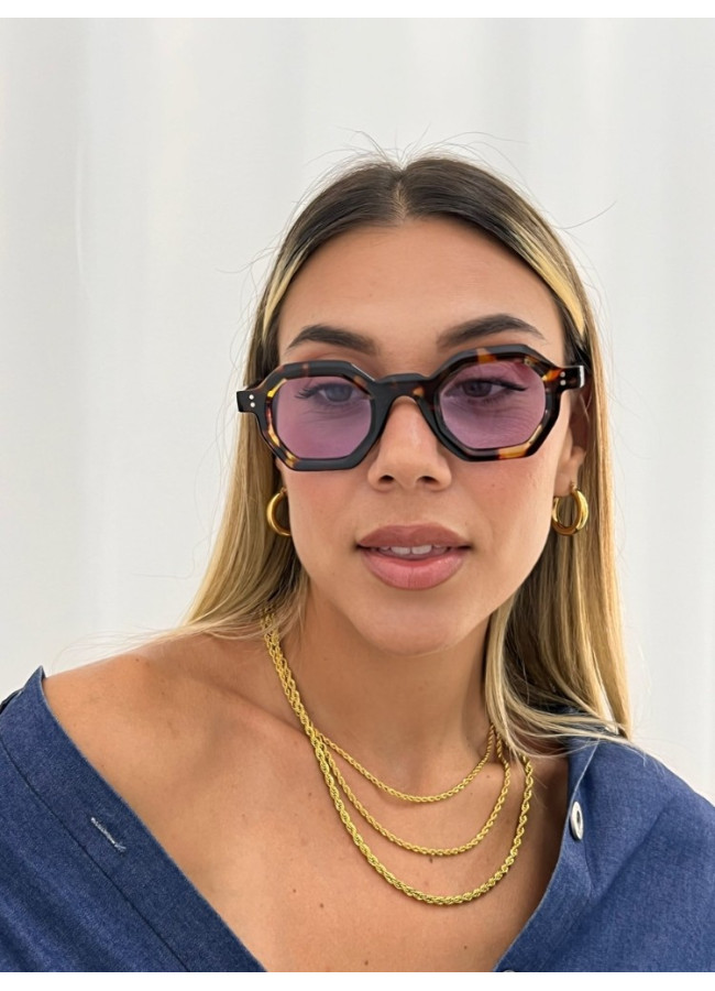 ANNAKEY NOVA LEOPARD SUNGLASSES