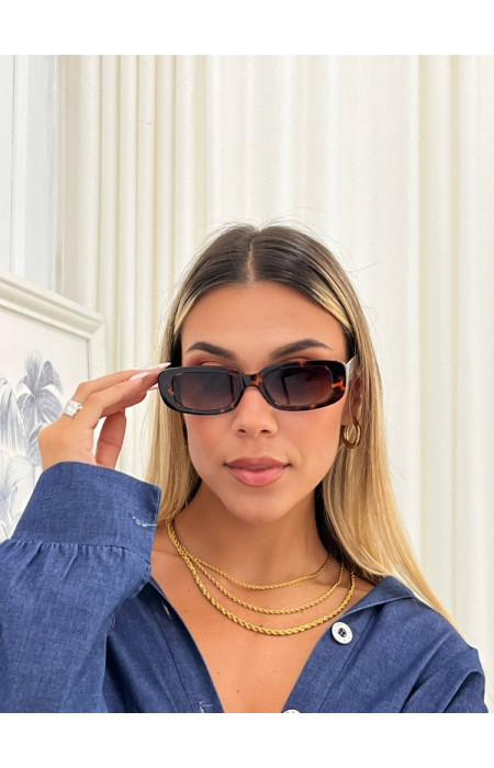 ANNAKEY MONIK LEOPARD SUNGLASSES