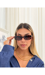 ANNAKEY MONIK LEOPARD SUNGLASSES