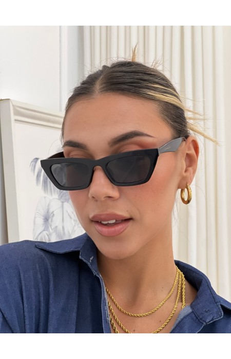 ANNAKEY TATI BLACK SUNGLASSES