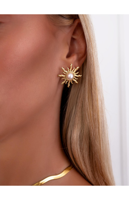 GOLD EARRINGS - SOLEI