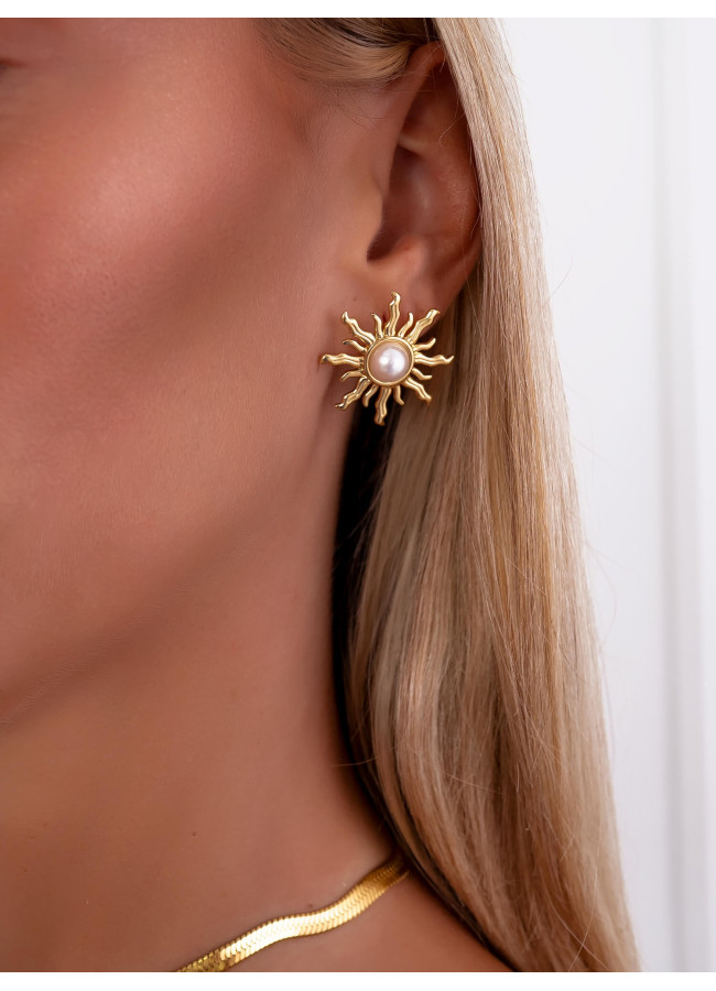 GOLD EARRINGS - SOLEI