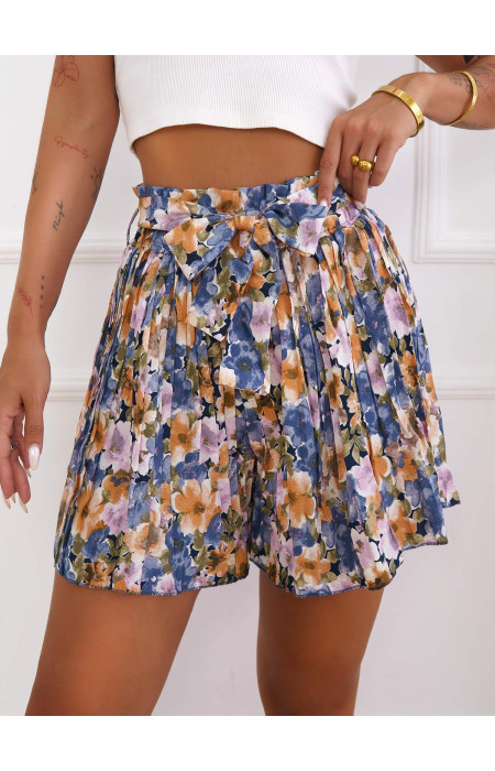 ΣΟΡΤΣΟΦΟΥΣΤΑΚΙ - FLORAL PLEATED