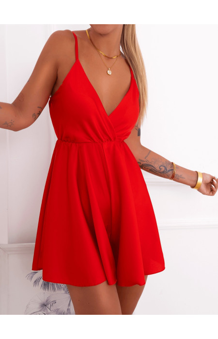 NIELSEN BLACK SATIN PLAYSUIT
